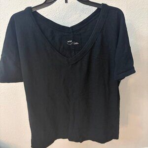 Aerie Oversized V-Neck Boyfriend Shirt